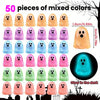 Set of 50 Glow-in-the-Dark Resin Ghost Figurines