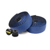 Two rolls of blue silica gel handlebar tape for cycling and racing