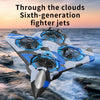 RC Stunt Fighter Airplane with Auto-Hover