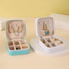 Leather Travel Jewelry Case
