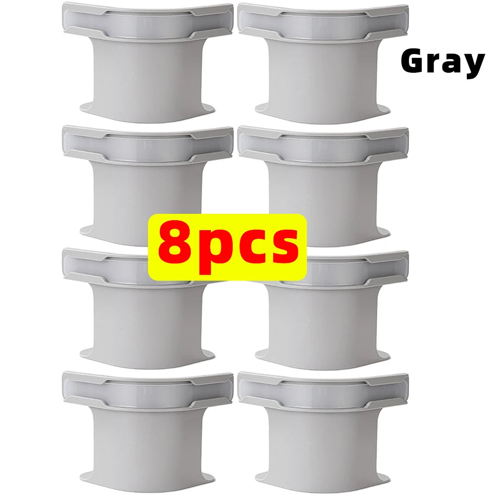 Bedsheet Corner Tightener Clips with Heavy-Duty Mattress Straps