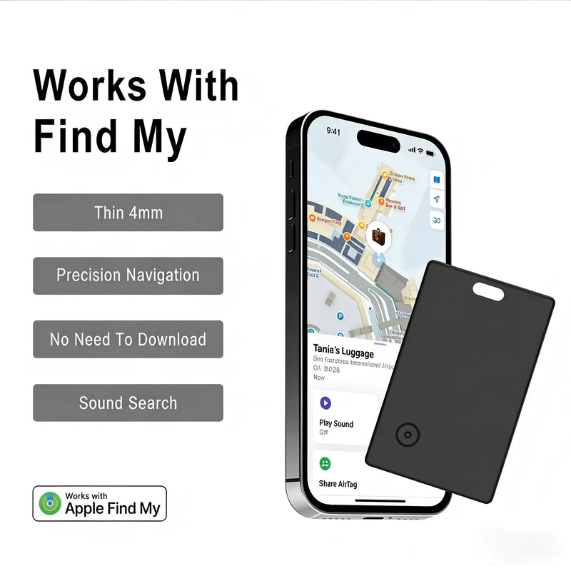 Slim Bluetooth Wallet Tracker