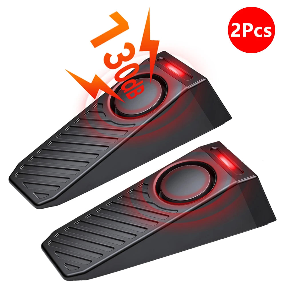 Portable Door Stop Alarm with 120dB Siren