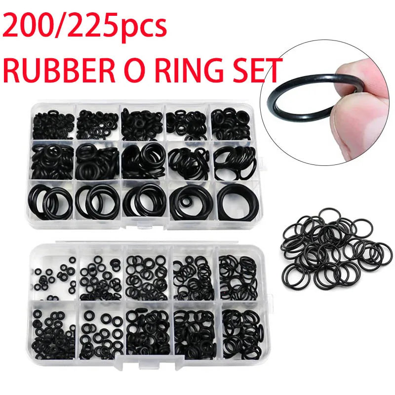 Multi-Purpose Rubber O-Ring Seal Assortment Kit