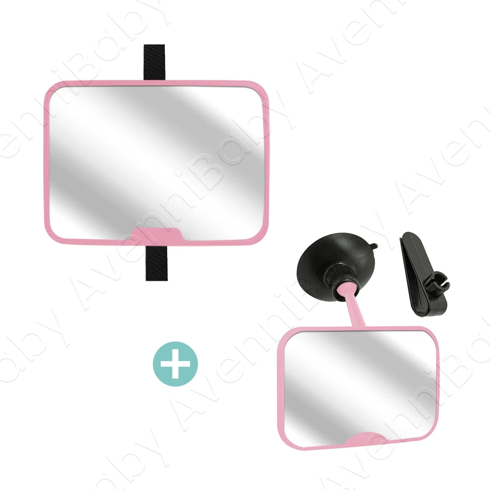 2-in-1 Car Seat Mirror Set for Infants