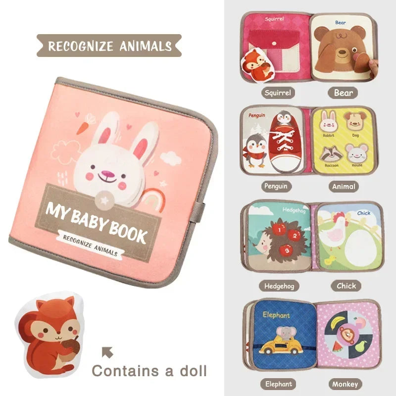 Montessori Busy Book for Toddlers