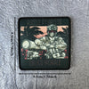 Skull Tactical Patch with Hook-and-Loop Backing