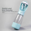 3-in-1 Portable Dog Water Dispenser with Food Container & Waste Bag Holder
