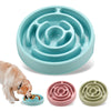 Maze-Design Slow Feeder Dog Bowl