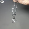 Pet Fur Memory Keychain with Cat-Shaped Capsule