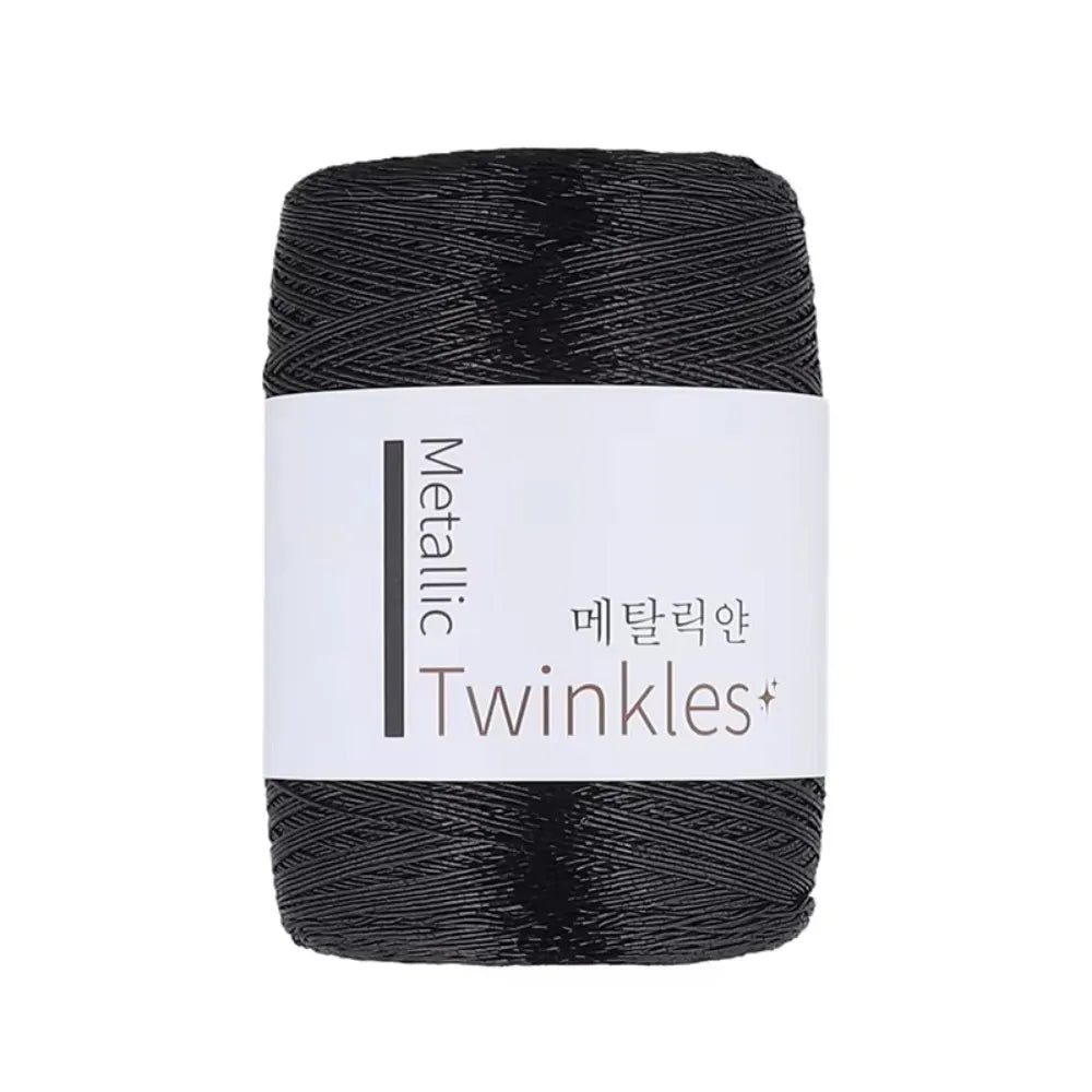 Metallic Sparkle Yarn for Knitting and Crochet