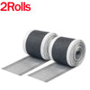 Rolls of window screen repair tape showing a gray mesh patch material.