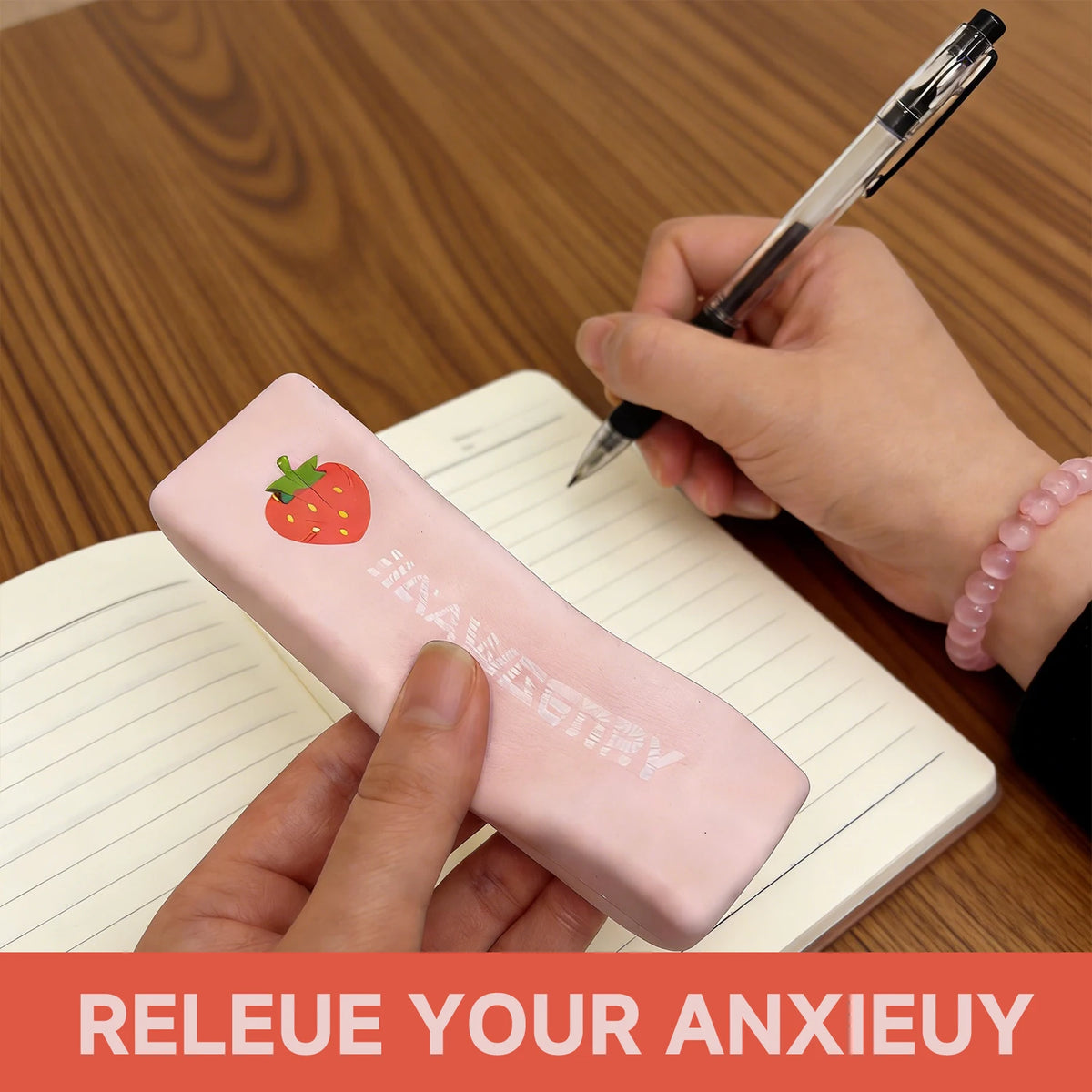 Jouet anti-stress en beurre pressable réaliste