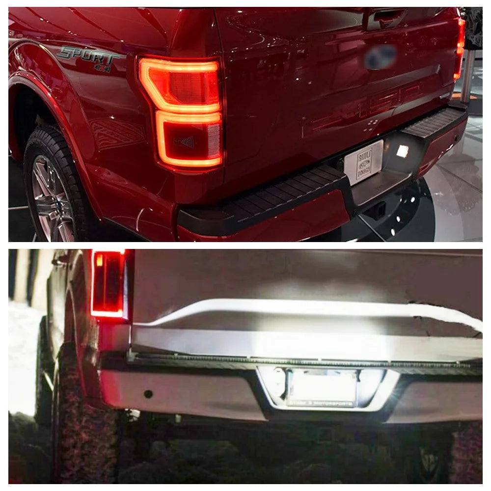 LED License Plate Lights for Ford F-150 & Raptor (2015-2022)