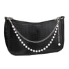 Multi-Layer Metal Pearl Bag Chain