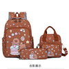 Capybara Cartoon Backpack Set for Kids