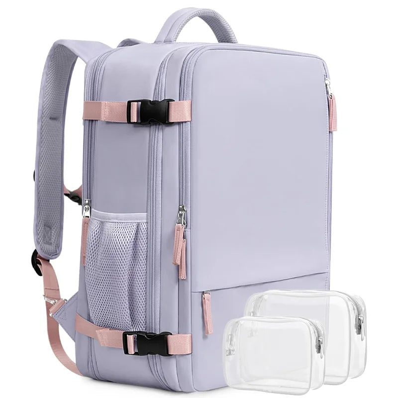 Large-Capacity Travel Laptop Backpack for Men and Women