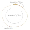 Dainty Gold-Plated CZ Pendant Necklace