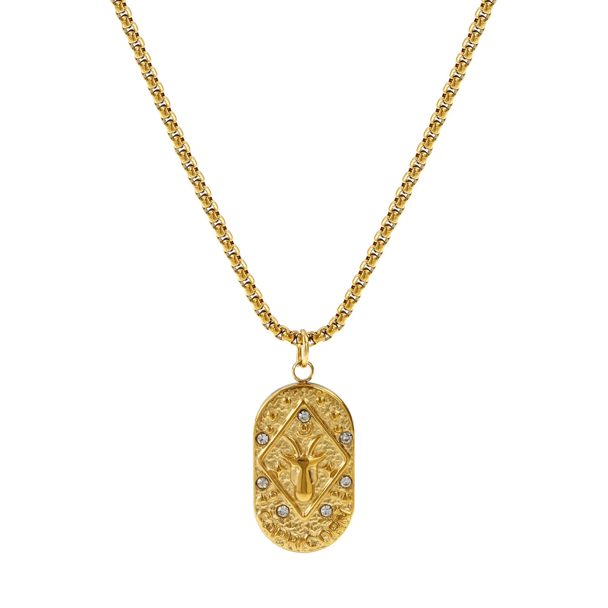 18K Gold Plated Constellation Pendant Necklace