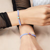 Matching Love Heart Beaded Bracelets for Couples