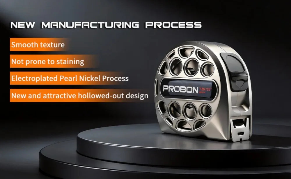 PROBON High-Precision Retractable Tape Measure