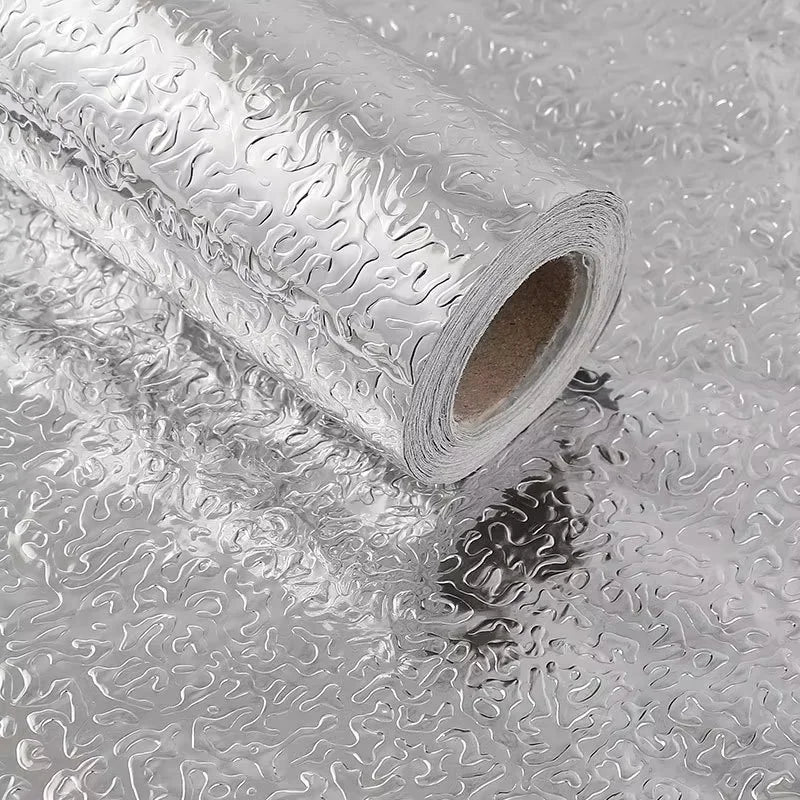 Self-Adhesive Aluminum Foil Stove Shield & Splash Guard