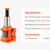 Heavy-Duty Hydraulic Bottle Jack for Trucks, SUVs, and RVs