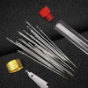 Stainless Steel Sewing Needle Set with Large Eye Design