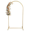 Elegant Gold Balloon Arch Frame & Backdrop Stand