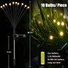 Solar-Powered Firefly Garden Lights