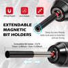14-Piece Impact Socket Adapter Set with Quick-Release Extensions and Magnetic Holder