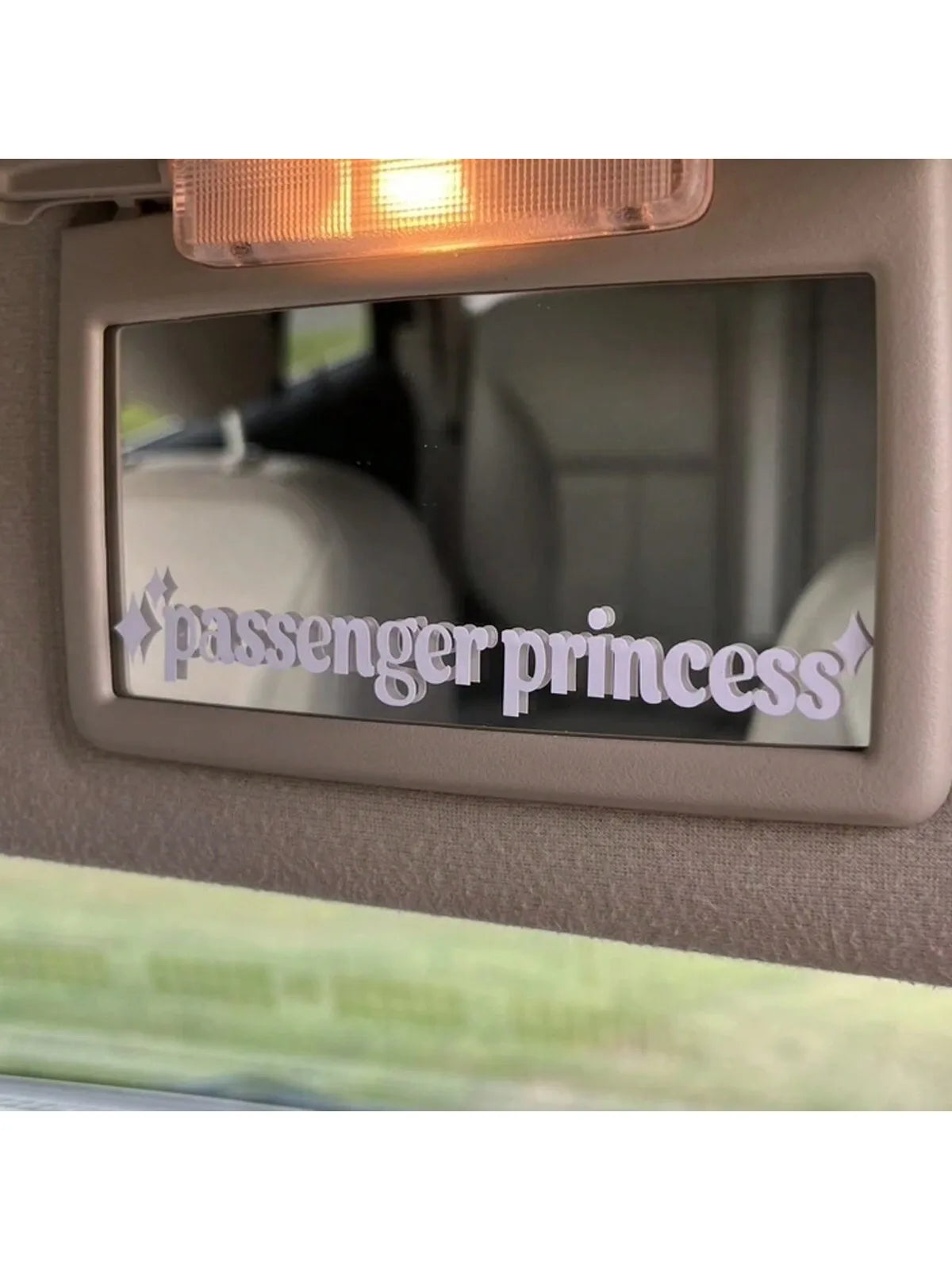 Passenger Princess Car Decal - Cute Waterproof Vinyl Sticker