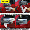Carbon Fiber Look Mirror Cover for Ford F-150 (2021-2025)