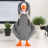 Red Hoodie for 5-Inch Desk Goose