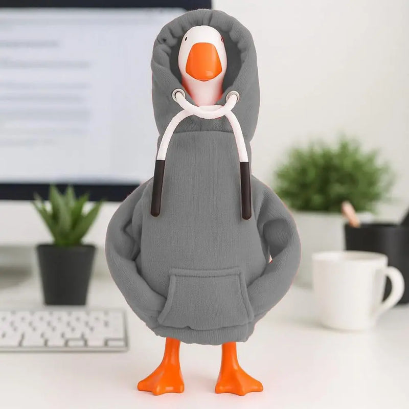 Red Hoodie for 5-Inch Desk Goose