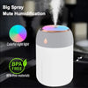 Portable USB Mini Humidifier with LED Night Light