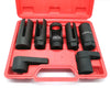7-Piece Oxygen Sensor Socket Set with 1/2" & 3/8" Drive Options