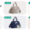 Expandable Travel Duffle Bag with TSA Toiletry Kit