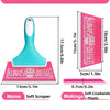 Multi-Purpose Rubber Squeegee for Window Tint, Vinyl & Glass Cleaning