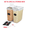 4-Liter Airtight Food Storage Container