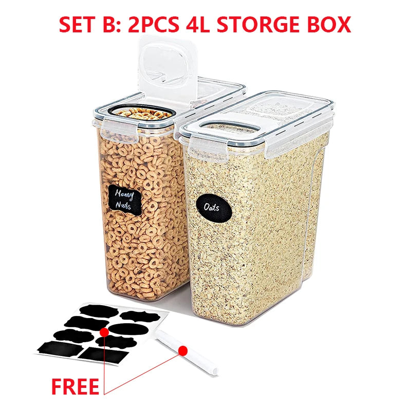 4-Liter Airtight Food Storage Container