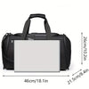 Large Capacity Travel Duffel Bag for Men — Spacious Gym & Weekend Overnight Bag
