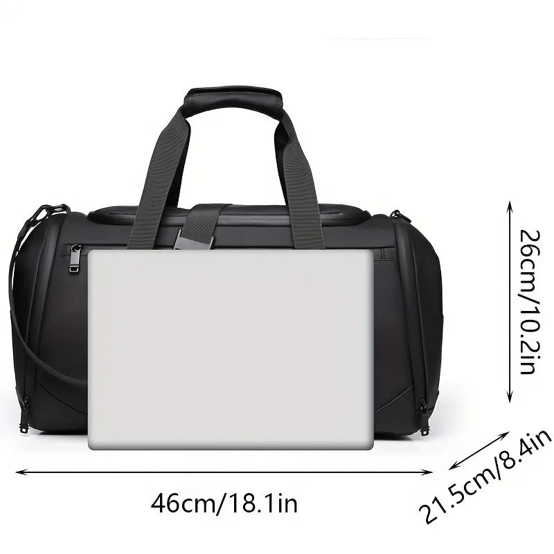 Large Capacity Travel Duffel Bag for Men — Spacious Gym & Weekend Overnight Bag