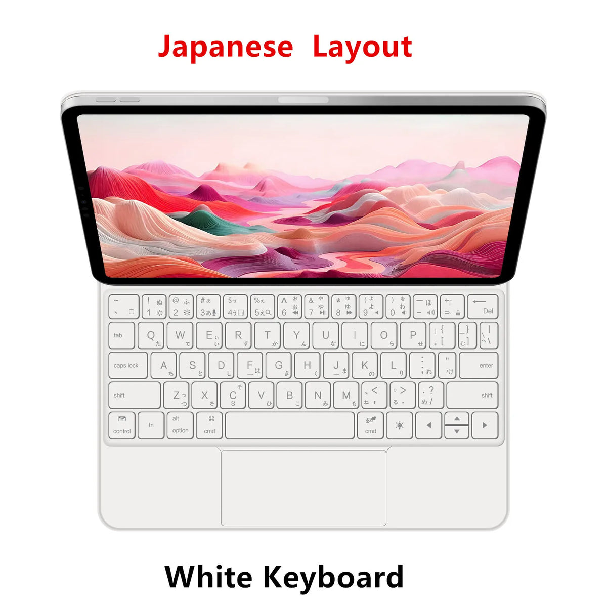 iPad Magic Keyboard Case with Backlit Keys and Touchpad