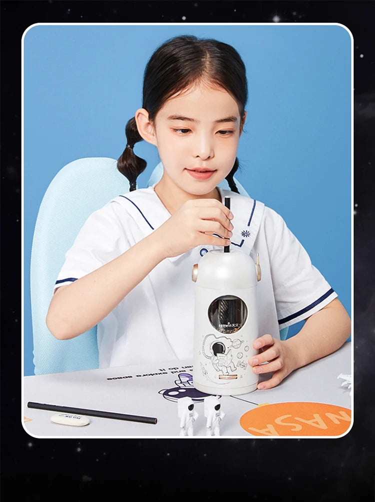 Astronaut Electric Pencil Sharpener with USB-C Charging