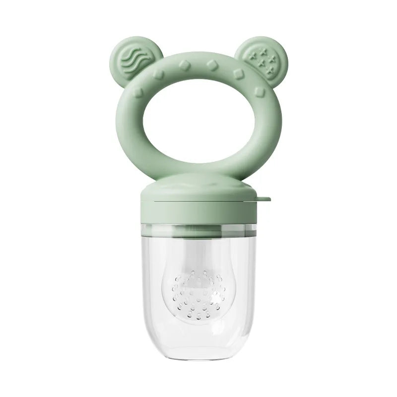 BPA-Free Silicone Baby Food Feeder and Popsicle Mold Set