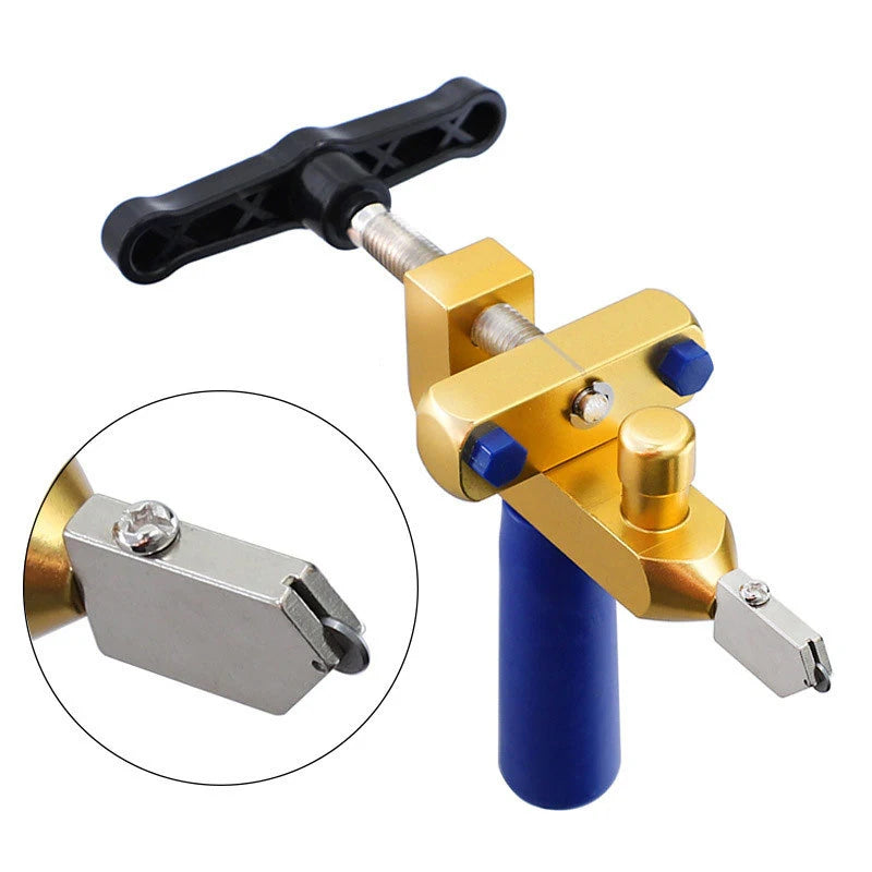 2-in-1 Glass & Tile Cutter with Breaking Tool