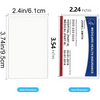 Waterproof Clear Card Protector Sleeve - 3-Pack, IDs & Essential Cards