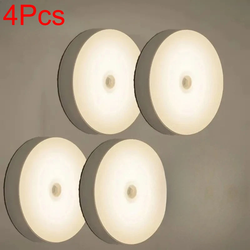 Motion Sensor LED Night Light with Magnetic Mount