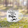 Mug de Camping en Émail « Meilleurs Parents »